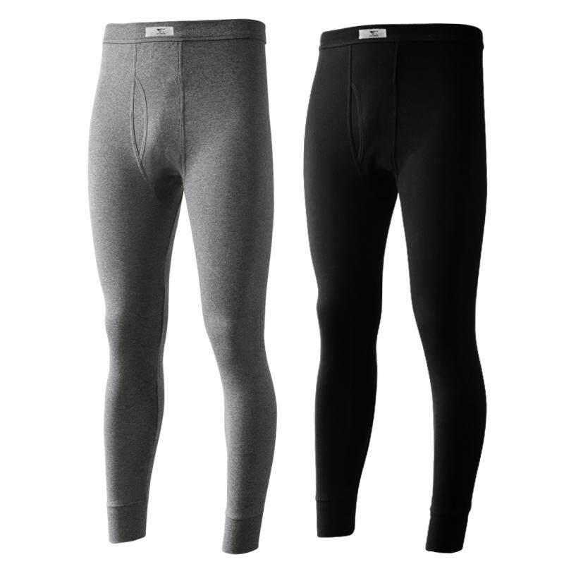 七匹狼秋裤男士纯棉宽松线裤薄款内穿全棉毛裤打底保暖衬裤秋冬季