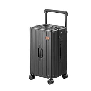 大嘴猴新款PC大容量宽拉杆行李箱女20寸拉杆箱男24寸旅行箱密码箱