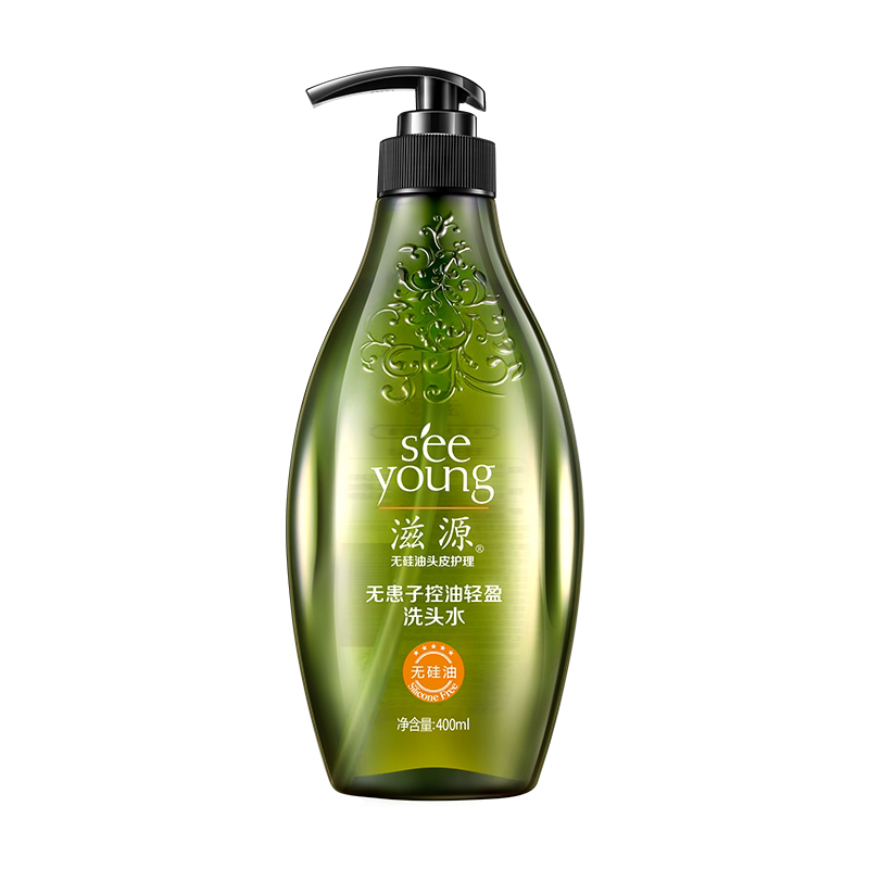 滋源无硅油控油清去屑止痒除螨洗发水露头膏男女士旗舰店官方正品
