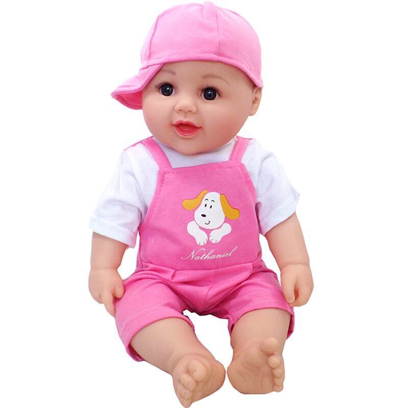 仿真重生娃娃婴儿全软硅胶闭眨眼睛过家家玩具幼儿园培训家政早教