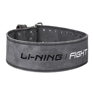李宁 健身腰带 力量举举重硬拉深蹲负重训练皮带女男专业牛皮护腰