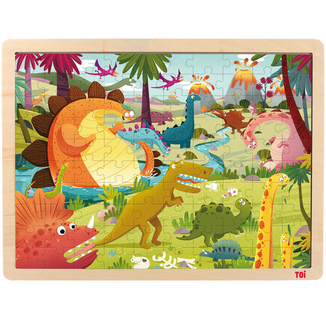 mideer弥鹿儿童进阶拼图3到6岁以上儿童3盒装搭配男女孩益智玩具-mide