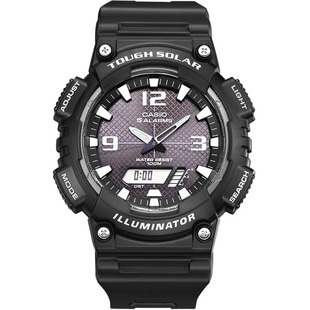 卡西欧海外直邮casio武士学生运动防水男士电子手表aeq110w日韩腕表