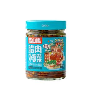 腊肉外婆菜屋头腊肉外婆菜湖南特产下饭菜香辣脆口拌饭酱菜榨咸菜