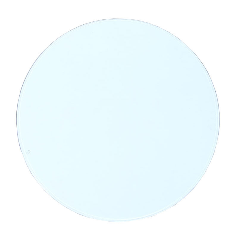 酒店圆形钢化玻璃餐桌转盘家用园圆盘玻璃盘大圆桌面圆