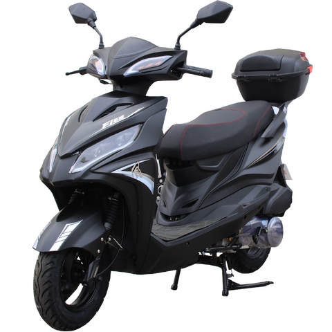 坤豪 新款国四电喷摩托车整车 可上牌 踏板125cc 可上牌 燃油车