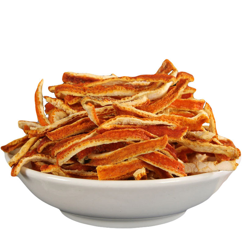 5年新会陈皮干500g正宗陈皮丝泡茶散装特级桔子皮大红老陈皮橘皮