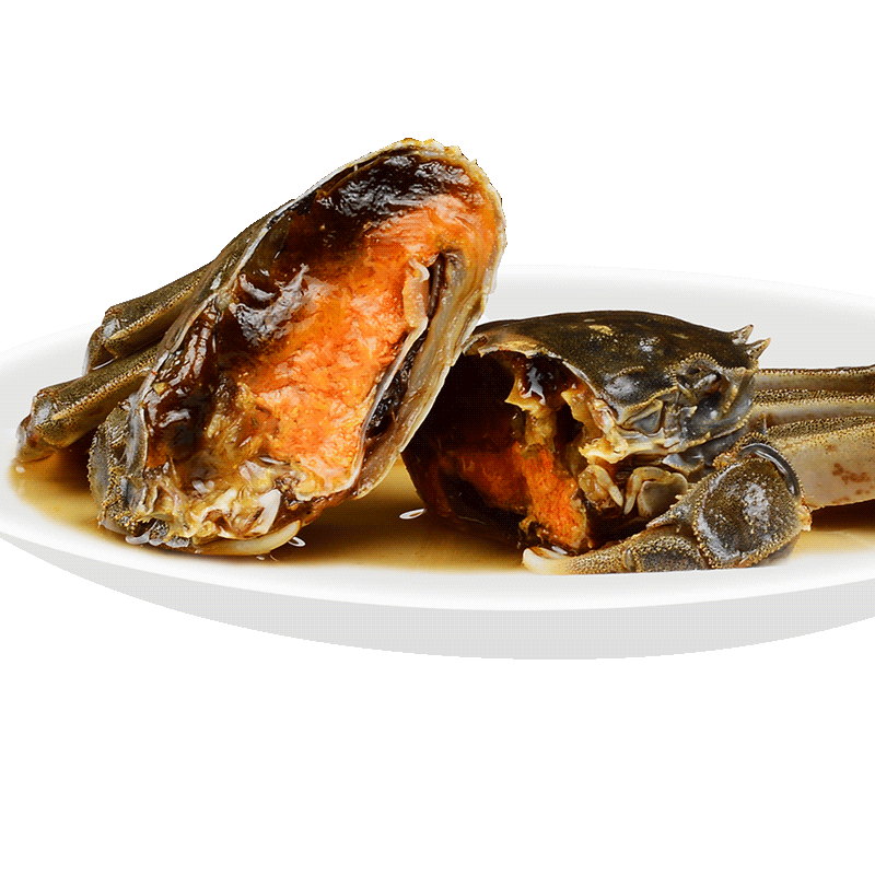 醉蟹大闸蟹 陆龙兄弟海诺醉河蟹1680g 宁波上海美味即食 顺丰速配