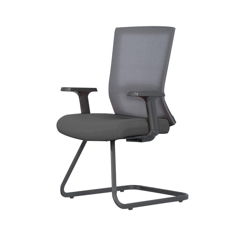 圣奥会议椅弓形办公座椅护腰靠背人体工学舒适久坐家用电脑椅艾伦