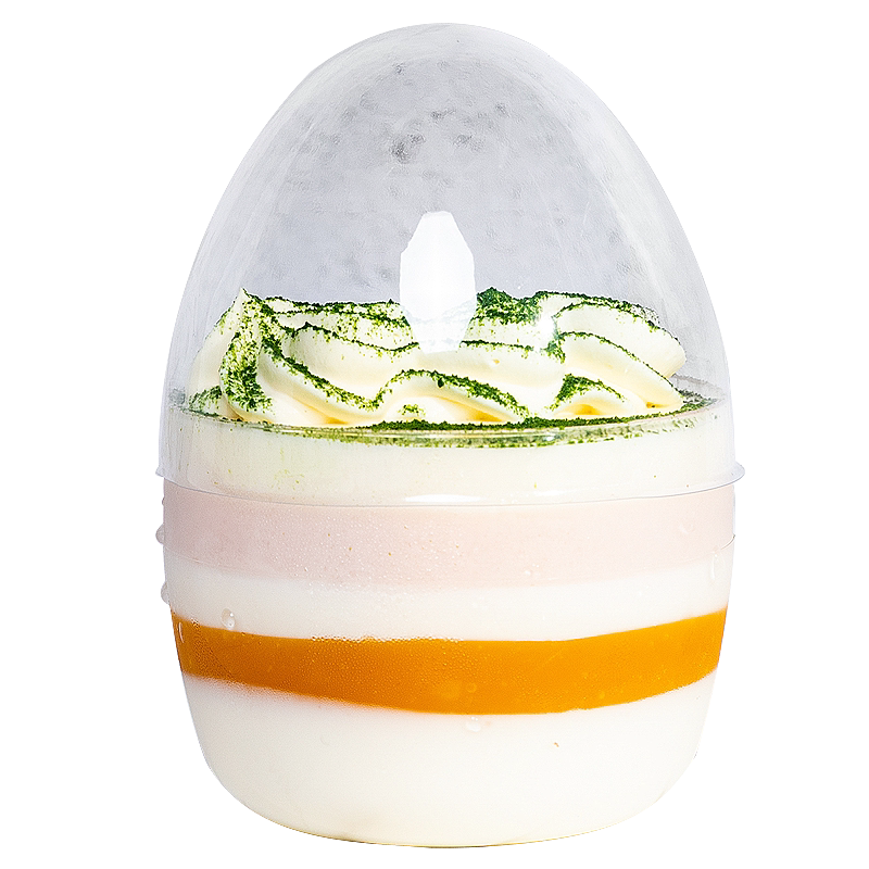 木糠杯迷你慕斯杯布丁冰淇淋果冻蛋糕甜品茶歇一次性杯子硬塑料盖