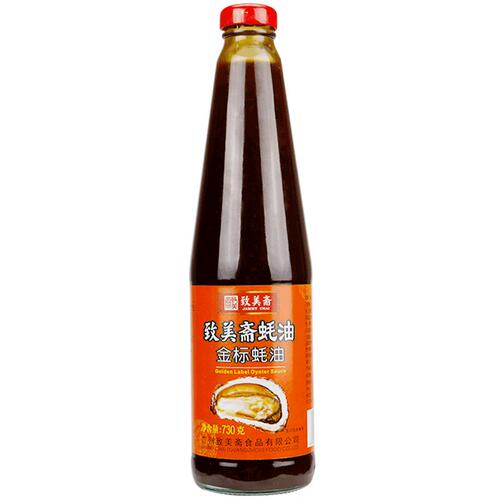 致美斋金标蚝油烧烤调料酿造煮制蘸炒拌面酱料调味品730g2