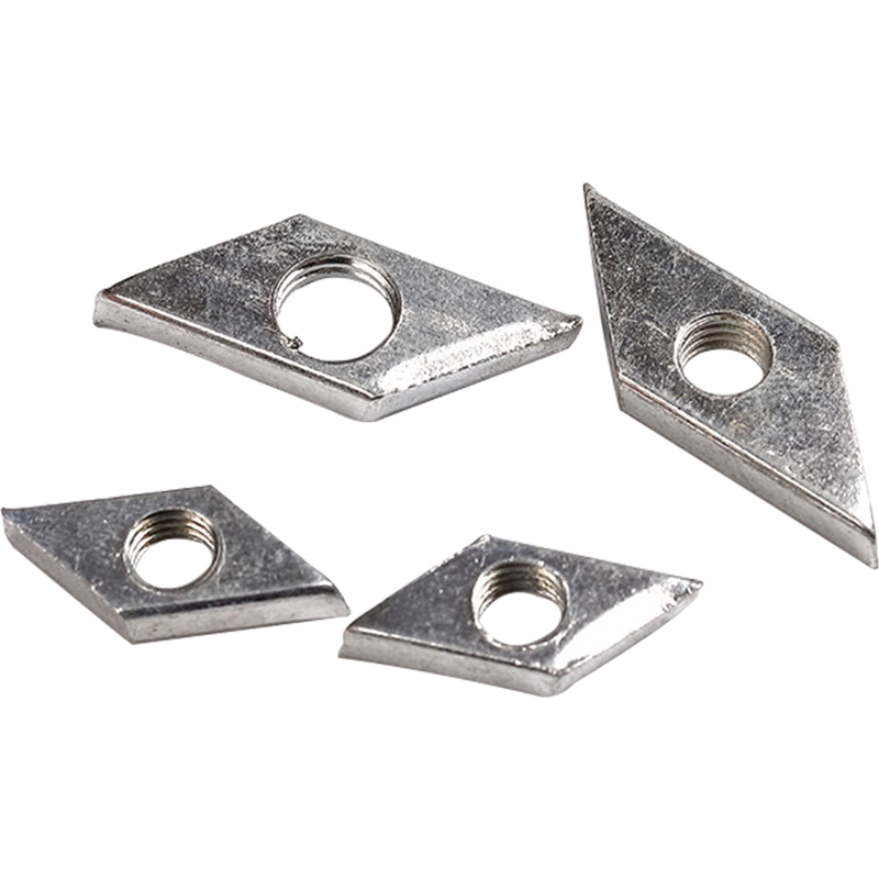 m6-m8 菱形螺母 四方螺母 铝型材链接件 工业平行四边螺帽