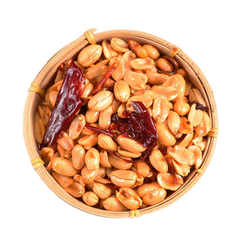 麻辣花生米香辣味散装小包装五香花生米下酒菜熟零食椒盐咸味花生