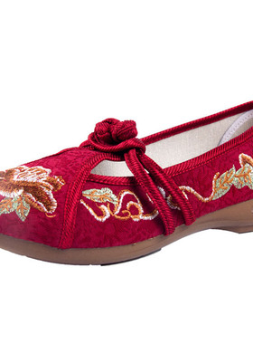 老北京红布鞋女