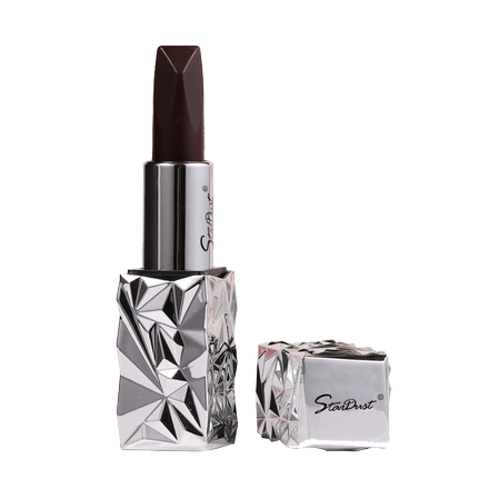 星尘三色口红滋润保湿防水持久不沾脱掉色哑光一支黑玫瑰唇膏同款