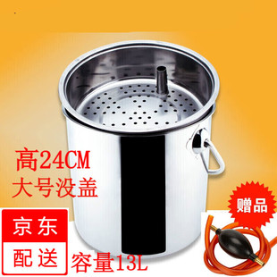 品不锈钢茶水桶茶渣桶排水桶茶桶茶叶垃圾桶功夫茶具配件接水废新
