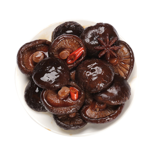 菇滋菇滋鲜卤小香菇卤味素食蘑菇香辣零食五香卤香菇办公室食品