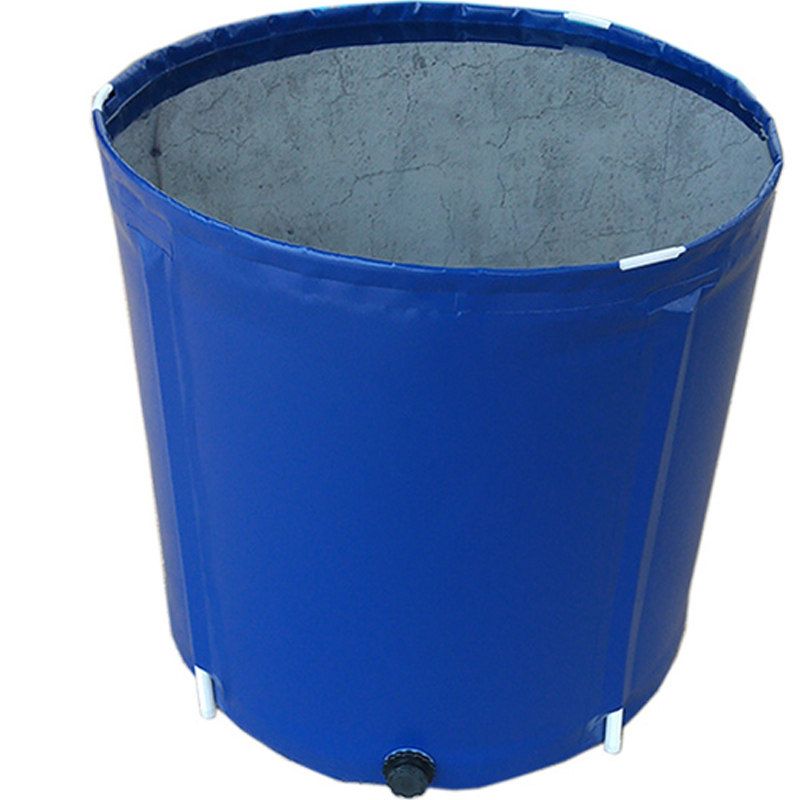 圆形帆布鱼池锦鲤鱼缸养殖水桶折叠养鱼箱水族箱金鱼缸家用乌龟缸