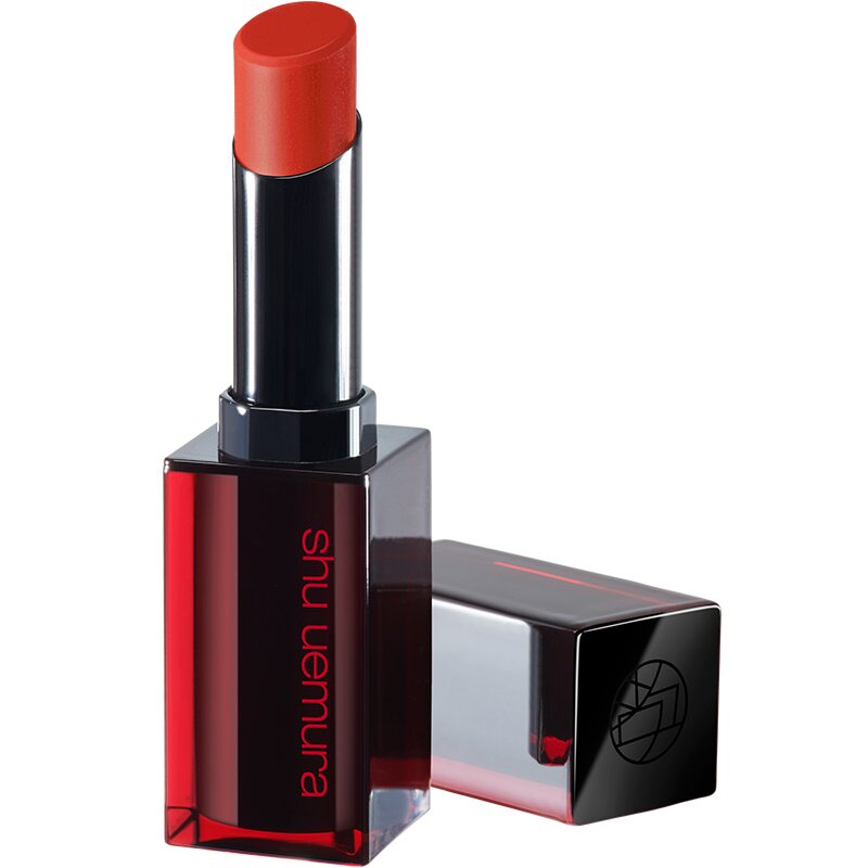 王一博同款植村秀小红方炙烈柔雾唇膏丝绒雾面棕色哑光口红 br784