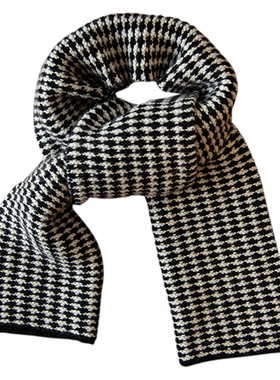 黑白子衿老师合作款 diy手工编织围巾线中粗羊毛线团 送教程