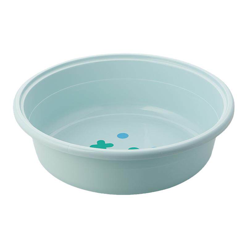 茶花大号加厚成人洗衣服盆婴儿大号浴盆儿童圆形洗澡盆塑料脸盆
