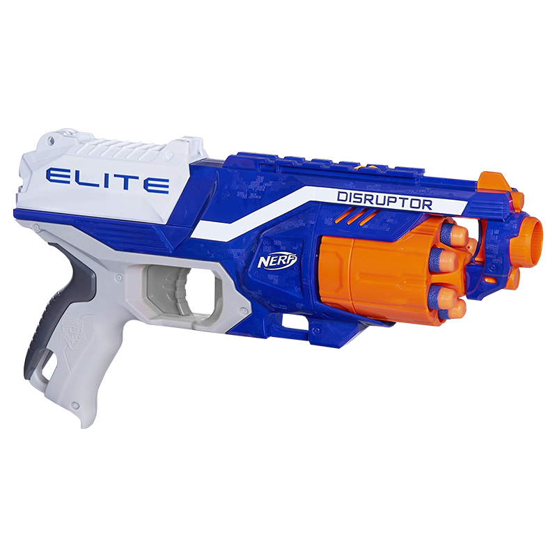 孩之宝nerf热火精英系列stf发射器男孩软弹枪连发儿童电动玩具枪