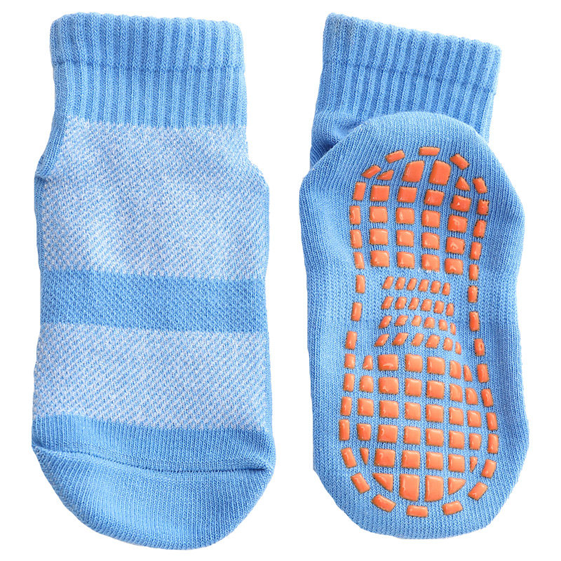 宝宝防滑地板袜网眼透气薄款居家瑜伽袜套儿童早教蹦床袜游乐场袜