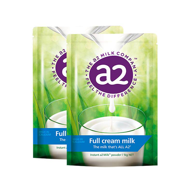新西兰进口a2全脂高钙成人奶粉儿童学生中老年青少年全家成长袋装