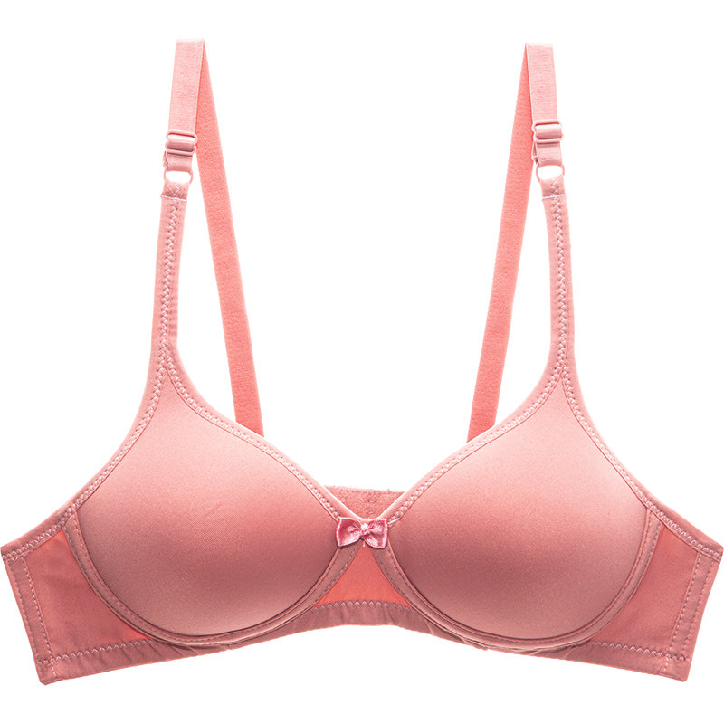 莹嫦妈妈内衣女无钢圈聚拢中老年大码小胸上托薄款舒适文胸罩993b