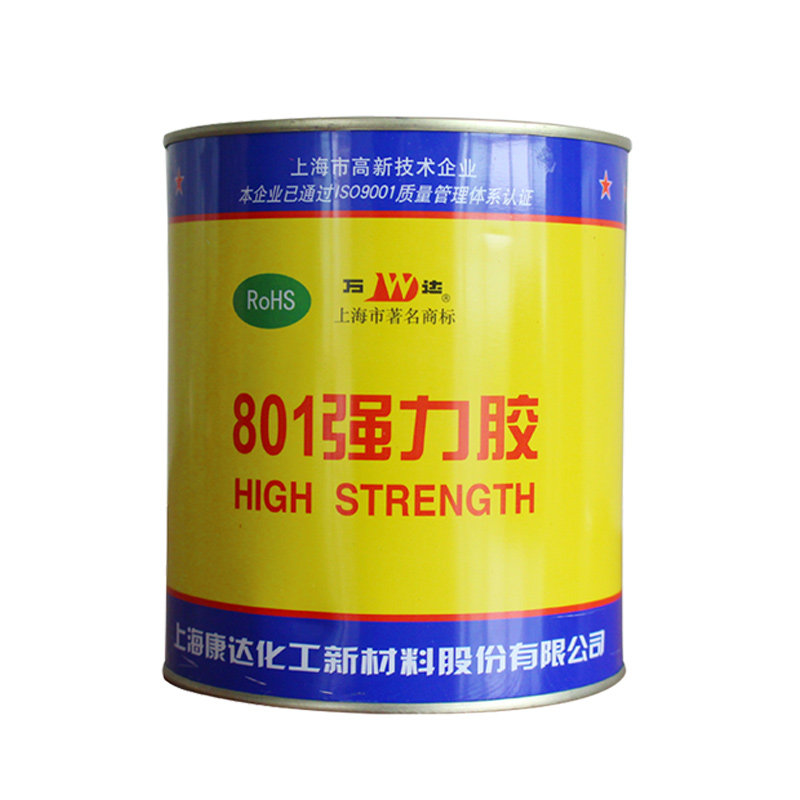上海康达801胶水wd801强力粘结金属橡胶塑料木材混泥土陶瓷等1l