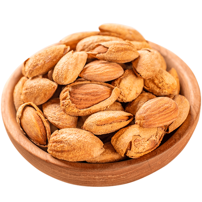 薄壳手剥巴旦木原味奶油味巴坦木500g散装大袋装扁桃杏仁坚果包邮