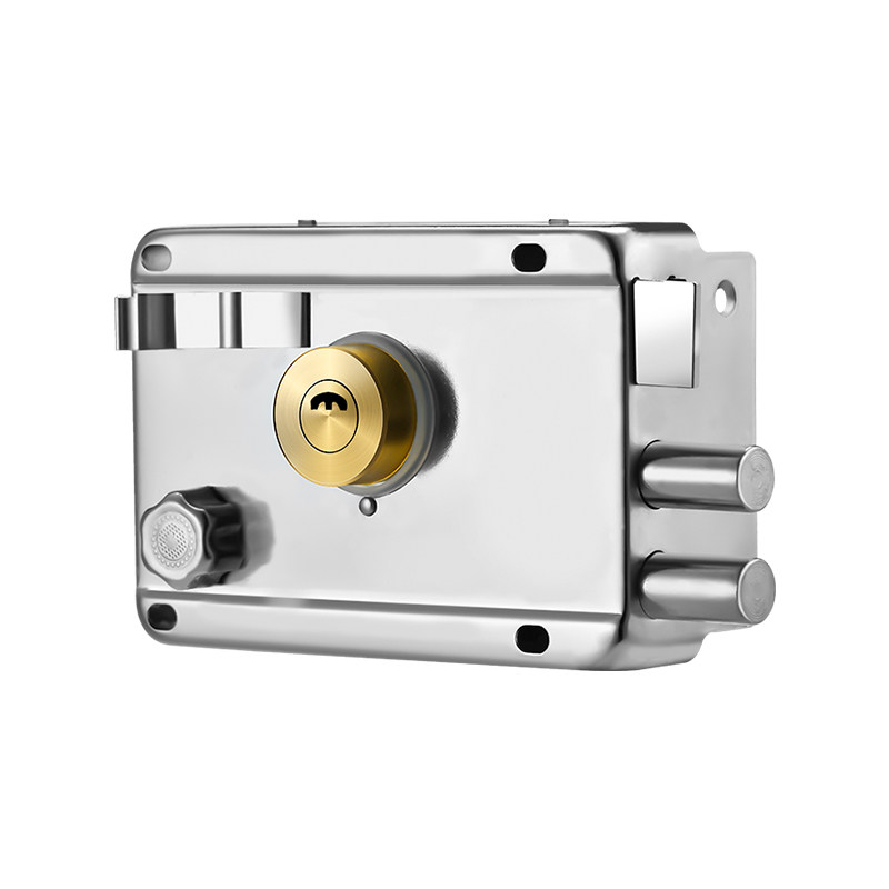 外装门锁老式防盗锁家用大门铁门木门房门锁通用型冷轧钢防撬锁具