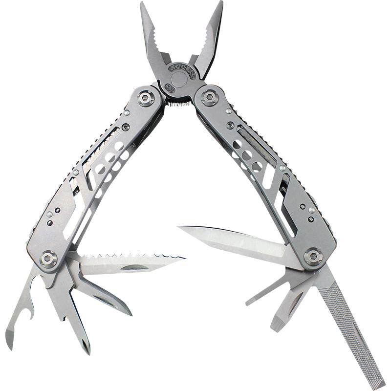 多功能折叠钳子户外组合小刀随身用品便携野外生存装备套装工具钳