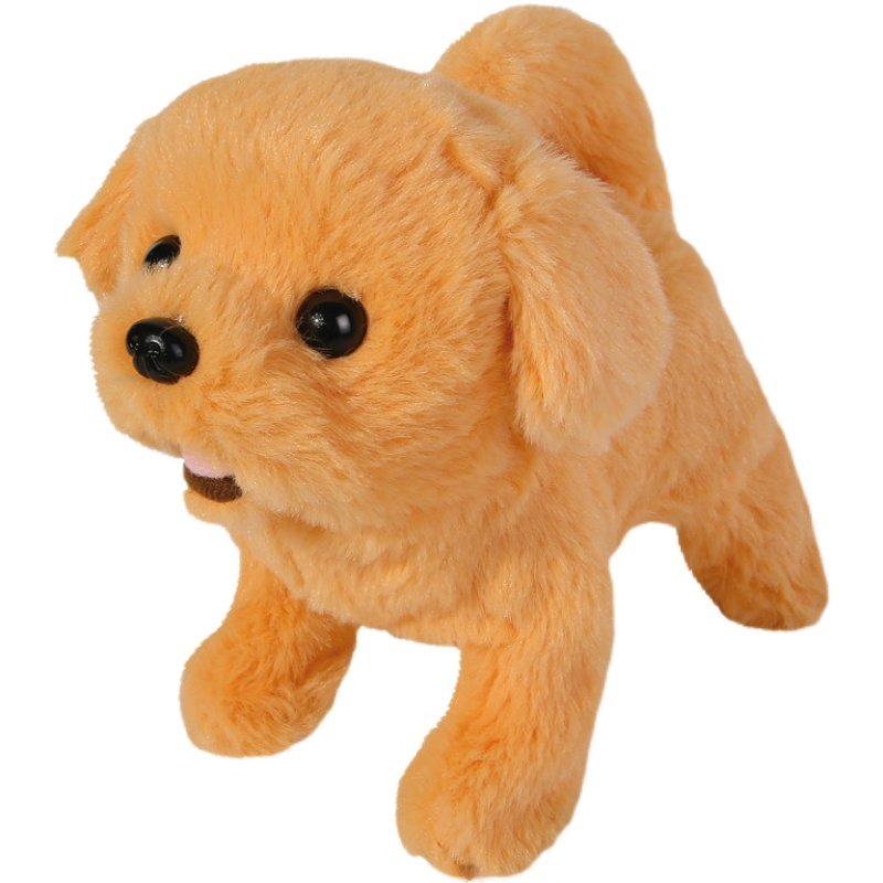 乐吉儿翻跟头电动狗会叫会走路仿真毛绒玩具宝宝机器宠物儿童礼物