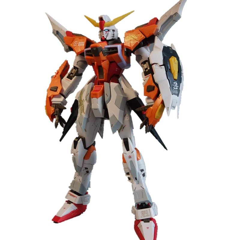 龙桃子海涅命运mg1/100拼装模型水贴地台支架软光翼dragon_momoko