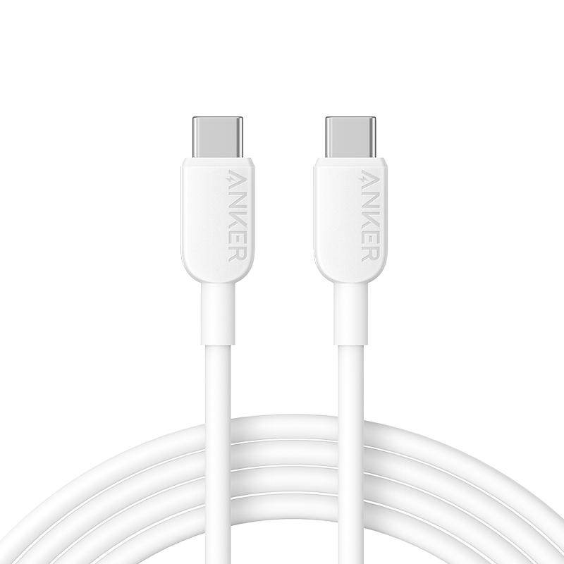 anker安克适配苹果15充电线iphone15promax数据线双typec充电器线ctoc