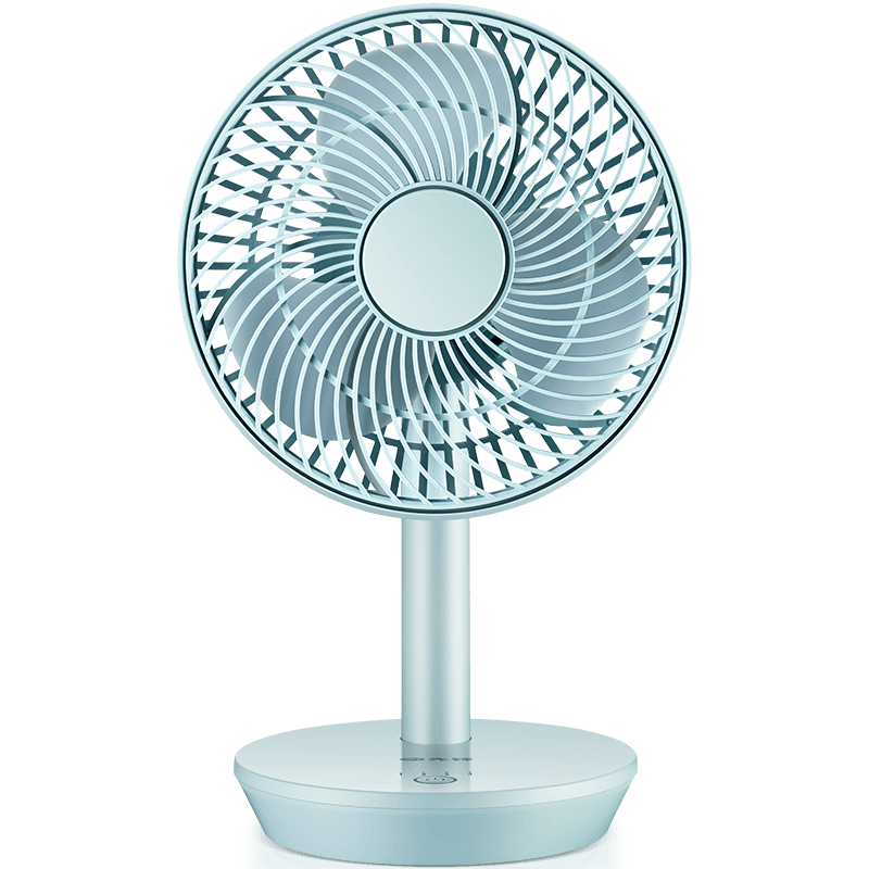 先锋小风扇静音立式床头办公室桌面电风扇台式家用小型学生迷你扇