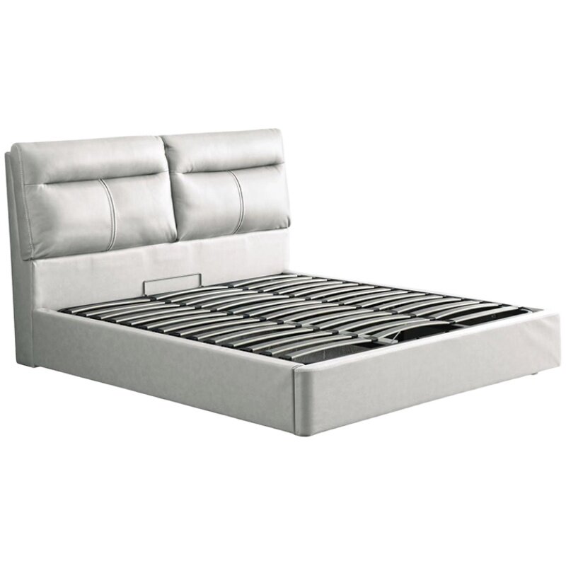 芝华仕头等舱官方真皮双人床垫现代简约婚床轻奢储物玛丽莲芝华士