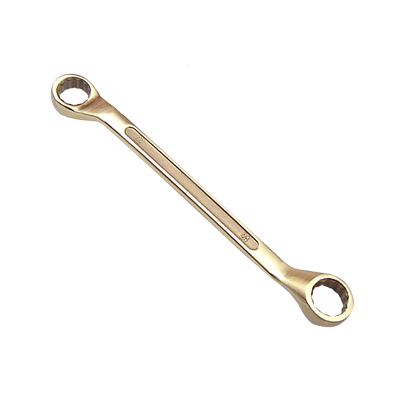 防爆工具铝青铜合金铍青铜合金防爆双头梅花扳手防爆铜扳手无火花