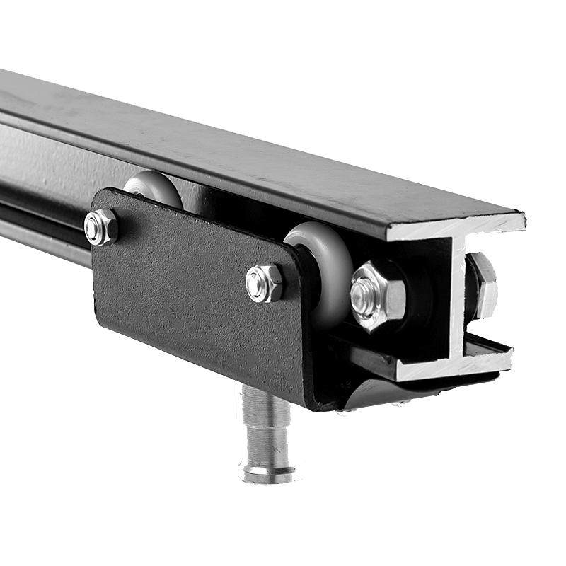 2米轨道天花路轨工字单轨固定轨灯具演播室摄影棚吊臂摄影灯吊轨轨道