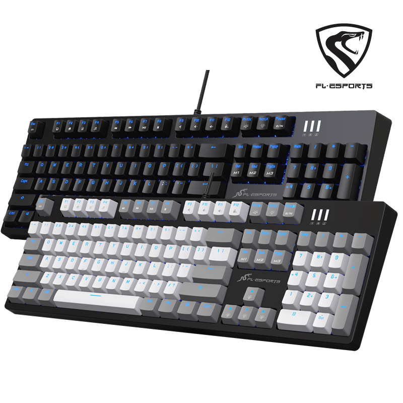 腹灵mka104s北美版机械键盘