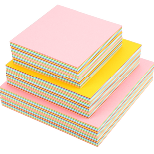 文具简单折手工折纸幼儿园儿童手工彩色剪纸正方形套装手工diy z54a10