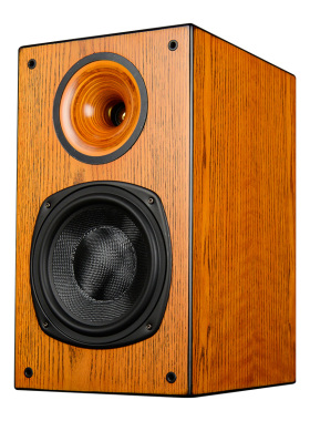 牛牛电器王子a1号角hifi音箱发烧级书架音响家用8寸无源监听对箱