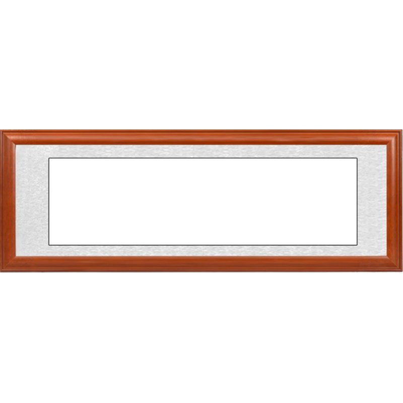 实木框办公室字画框装裱空白书法作品客厅装饰画相框定