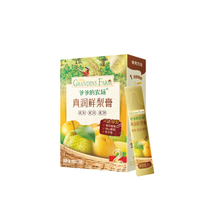爷爷的农场鲜梨膏无添加非枇杷膏清润纯梨膏泡水儿童便携宝宝饮品