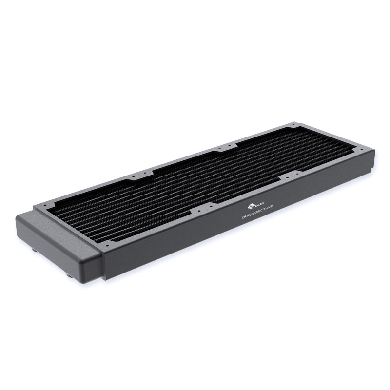 bykski b-rd360-tn 360纯铜水冷排 薄排 散热排 12cm风扇