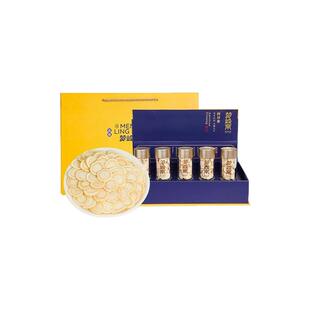 梦岭南官方加拿大进口西洋参片人参切片礼盒装送礼长辈熬夜营养品