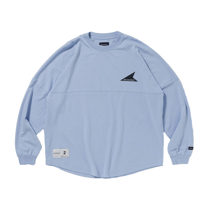 双11特价descendant大字母多色长袖大logo情侣宽松dcdt余文乐青春