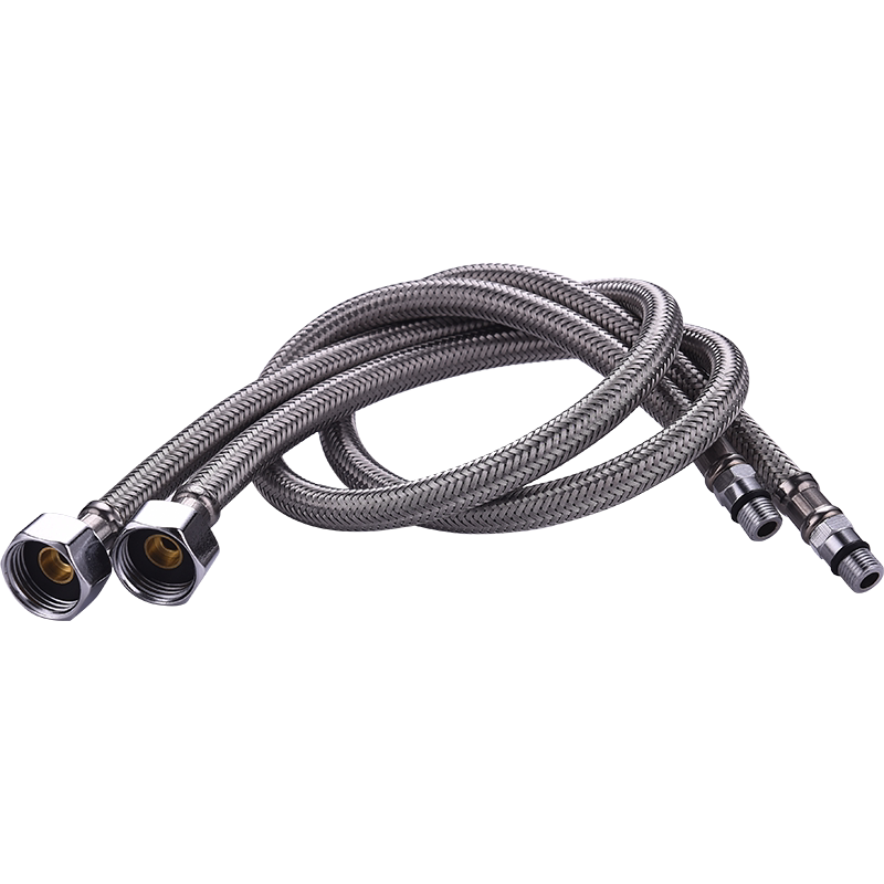 九牧冷热水管软管水龙头进水管厨房面盆不锈钢编织上水管尖头管子