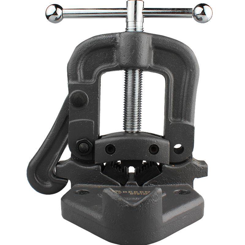 百锐 台虎钳 重型压力钳管子压线钳夹持类手动工具管子钳五金夹子